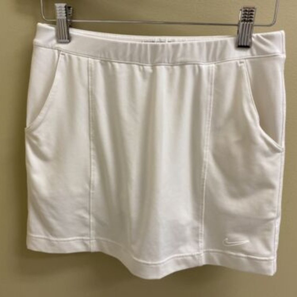 Nike Golf Dri Fit Girls White Skort Size M